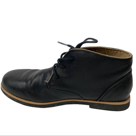 Perry Ellis America Chase Black Laceup Boots 6 - Picture 6 of 11